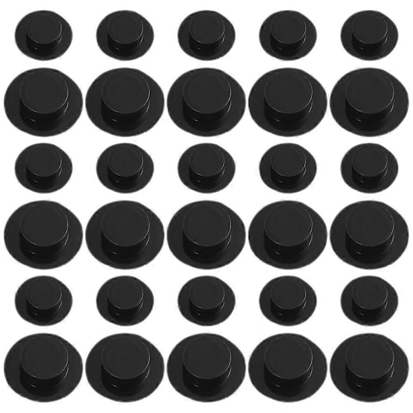 50 st Miniatyrhattar Mini Dockhatt Mini Hatt Hantverk Hög Hatt Dekoration Miniatyr Dockhattar