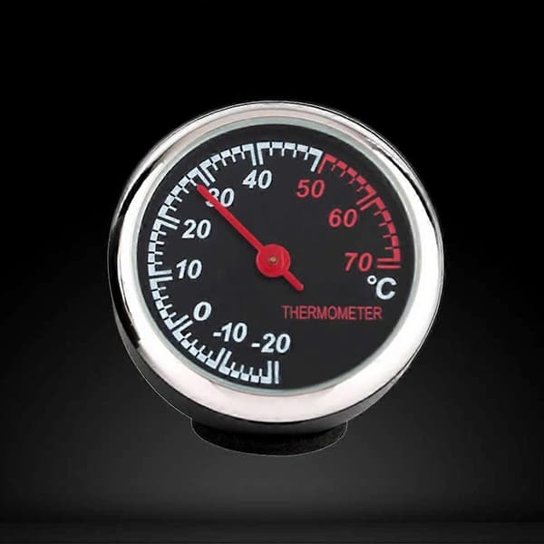Elektronisk bilur, selvlysende mekanisk ur, termometer, hygrometer, stålkerneviser til bil (termometer)