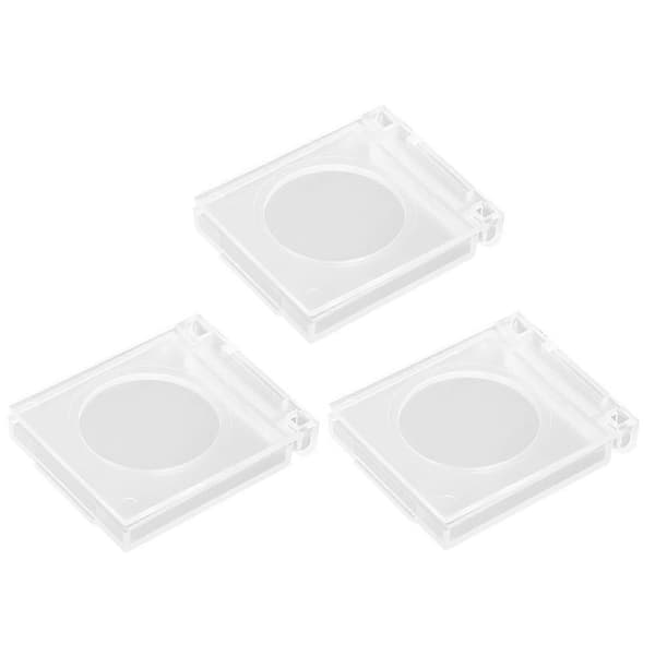 3 st Tryckknappsbrytare Dammtätt Skydd Tryckknapp Säkerhetsskydd Plast