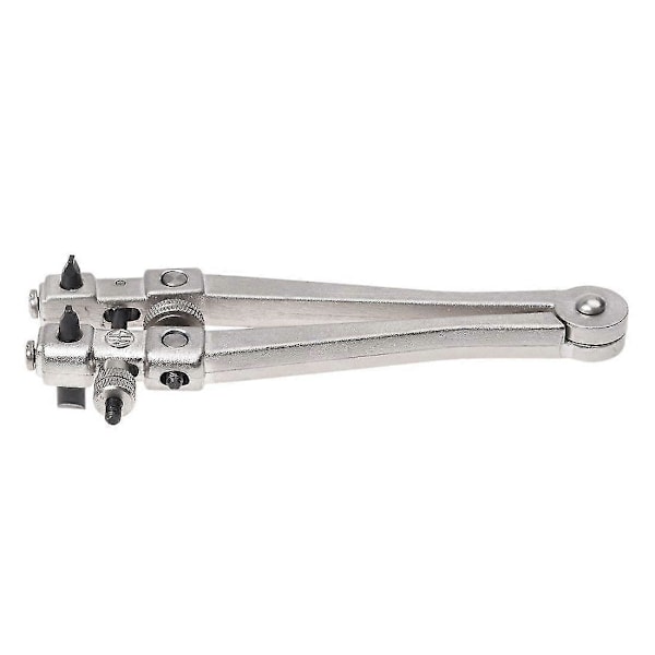 Silver V-formade bordsben Öppnare Skydd Bottenlock Klocka