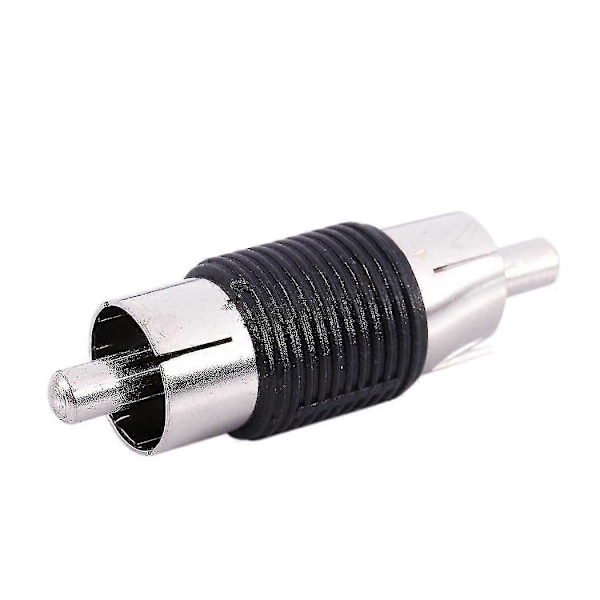 Lige AV RCA Han til Han Stik Koblinger Adaptere 6 stk