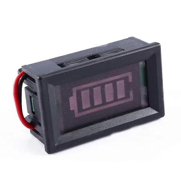 12V Blybatteri Kapasitetstester Måler Strømspenning LED Display Indikator
