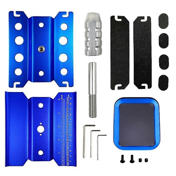 Rc Bil Arbetsställ Reparationsarbetsstation 360 Graders Rotation Lyft Med Skruvbricka För 1/8 1/10 1/12 Rc