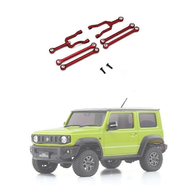 Metal Trækstangsforbindelse Stangsæt Til Mini-z Mini Z Jimny 1/18 Rc Crawler Bil Opgraderingsdele, 1