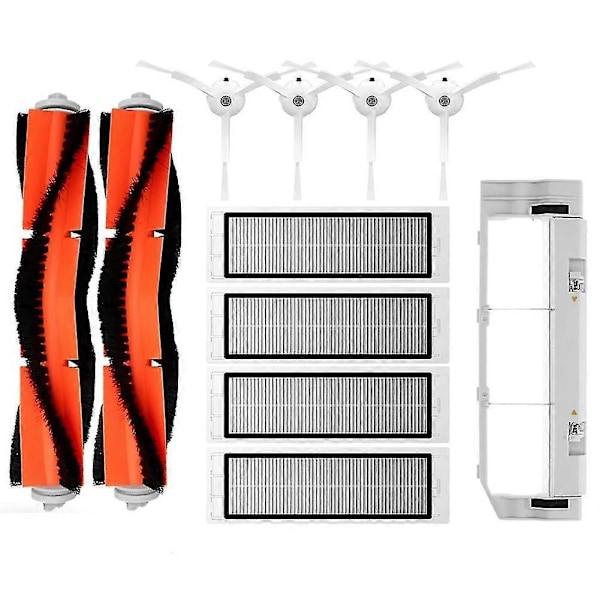 For Mi Robot Støvsuger 1 / 1s Sdjqr01rr Sdjqr02rr Sdjqr03rr S502-00 S5 Max S6 Hovedsidebørstedeler