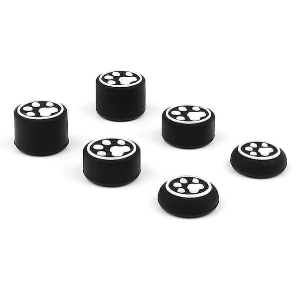 6 stk. Paw Thumb Stick Grip Cap Cover til Ps3// / / 360 Joystick Case Tilbehør(a)