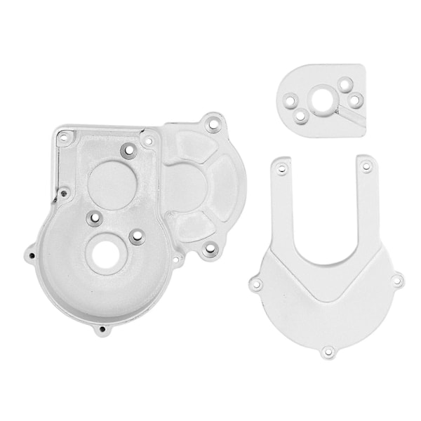 Metal 2-gears transmissionshus gearkasse hus gear dæksel til Axial Scx6 1/6 Rc Crawler bil opgradering