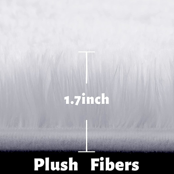 Tflycq Blush Rundt Teppe For Soverom, Fluffy Sirkelteppe 4'x4' For Barnerom, Pusseteppe For Tenåringsjenterom, Shaggy Sirkelteppe For Barnerom, Fuzzy P