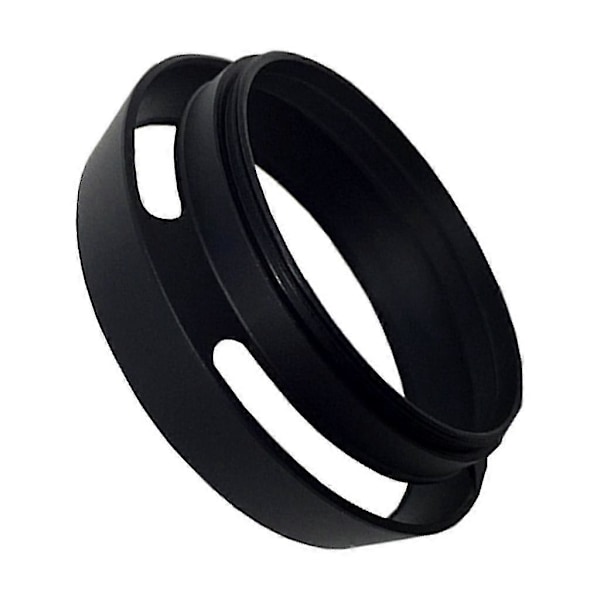 Metal Ventileret Modlysblænde 37mm 40.5mm 43mm 46mm 49mm 52mm Kameraer Solskærm Silver 40.5mm