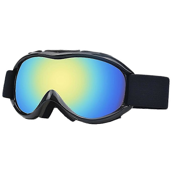 Snowboardglasögon för vuxna Anti-imma Uv400 Skidglasögon Pläterade Motocrossglasögon för män och kvinnor