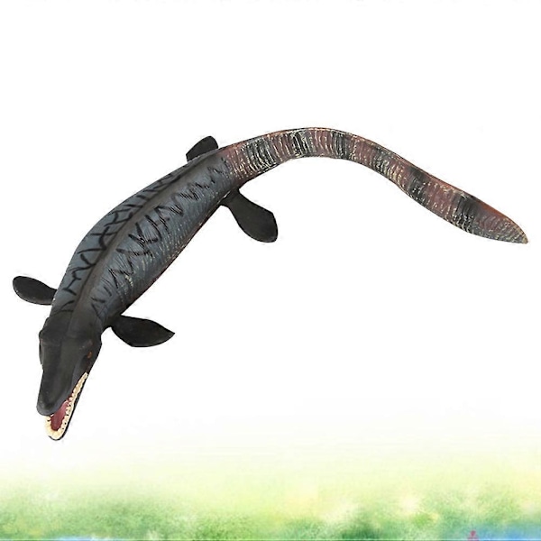 1 stk. Plast Dinosaurmodell Simulering Juraperioden Dinosaurmodell Livaktig Tylosaurus Leke Antikk Tylosaurus Skrivebordspynt
