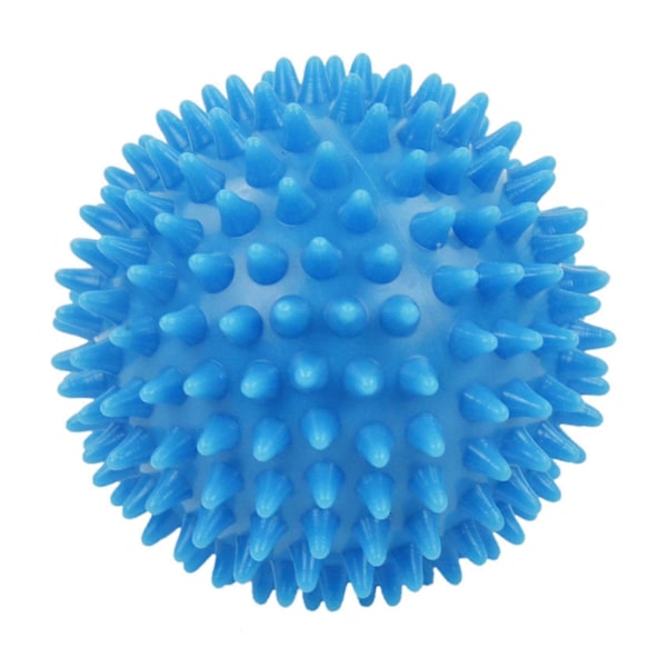 Pigget Massagebold, 7,5 cm (Lyseblå) & Klem og Bøj Fingerudvidelsestræner Terapi Stressbold