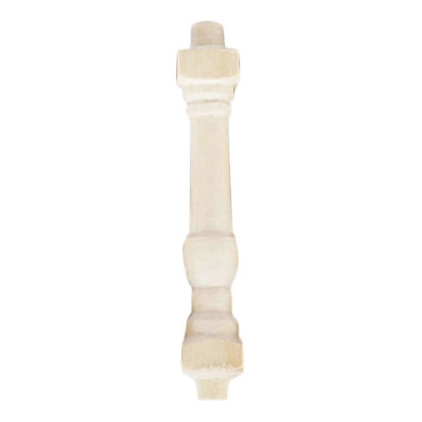 12 stk. 1/12 Dukkehus Møbelben Stol Bord Miniature DIY Byggere Træ Dukkehus Balustre