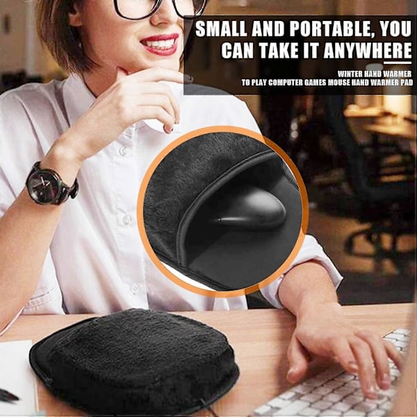 USB-kädenlämmitin hiirimatto lämmitys ja lämmön säilytys hiirimatto, silikonihiirimatto
