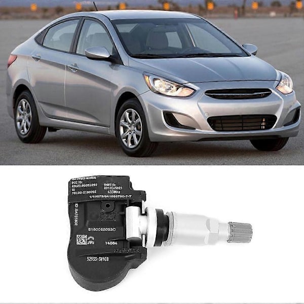 Sensor til dæktryksovervågningssystem, tilbehør, passer til HYUNDAI GENESIS 2015-2016 52933-3N100