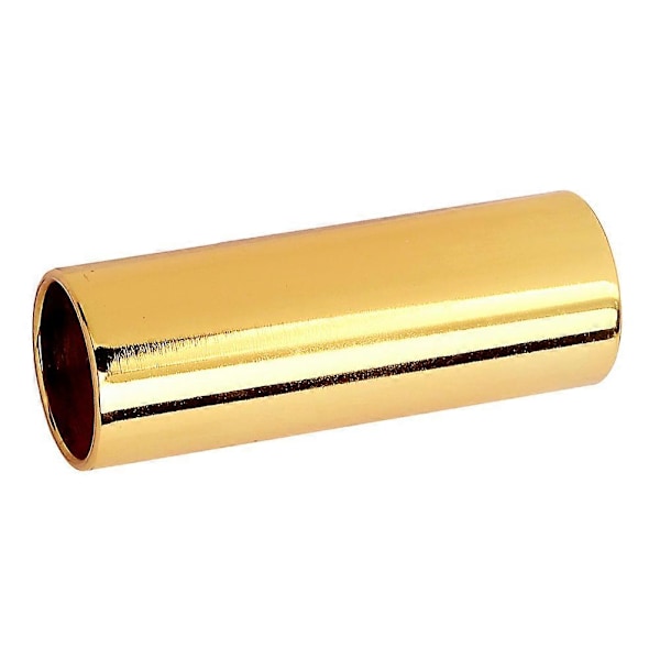 51mm R37 Metal Finger Slide Bar Elektrisk Guitar Slides til Country Jazz Blues Akustisk Guitarra Strenge Instrument Del Tilbehør (Gylden)