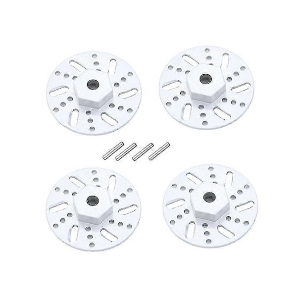 4 stk. Metal 9mm Hjul Hex Adapter Bremse Skive Til Sg 1603 Sg1603 Sg1604 Ud1601 Ud1603 Ud1604 1/16 Rc