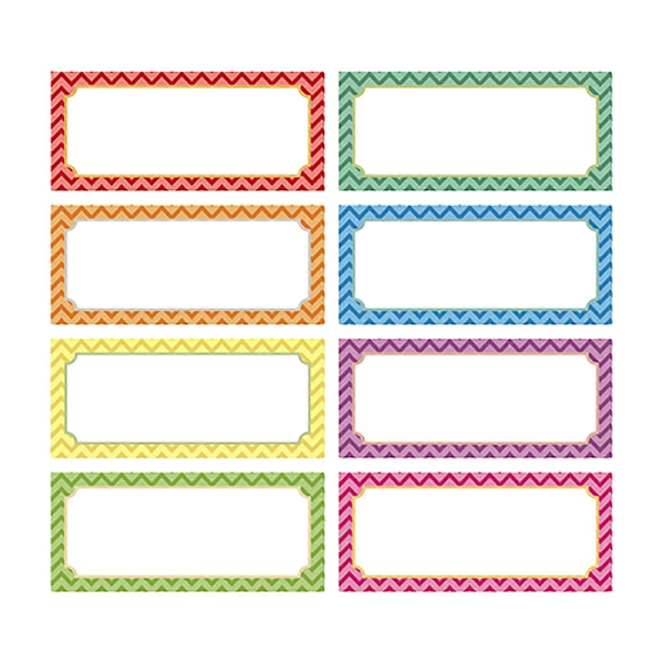 JIKAIX 8 stk. Magnetiske Navneskilte Sletbare Anti-ridse Rektangulære Universelle Navnemærker Whiteboard Magneter Kontorartikler