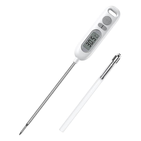 Kötttermometer Ipx65 Vattentät Snabbavläst Matlagningstermometer, 14,2 cm Lång Sond Digital Mattermometer