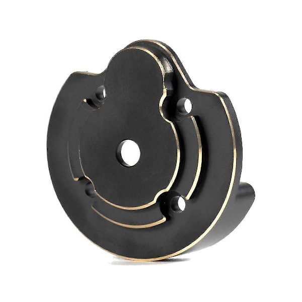 2st Mässing Yttre Portal Skydd Motvikt För Axial Utb18 Capra 1/18 Rc Uppgraderingsdelar, svart