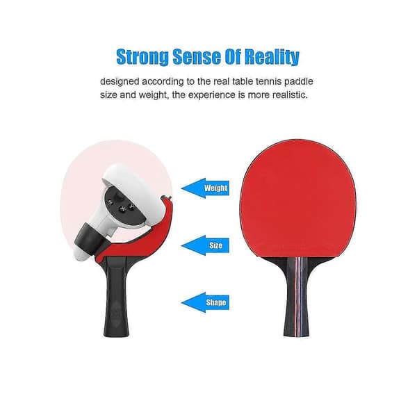Oom Qt2 Bordtennisrackettkontroller For Touch Controller Vr Bord Vr Spill-1 Stk