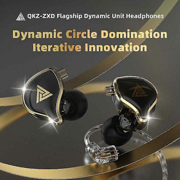 Zxd Zas Zex Pro 1 Dynamiska Hörlurar Hifi Bas Öronsnäckor Sport Headset Brusreducerande In Ear Monitor