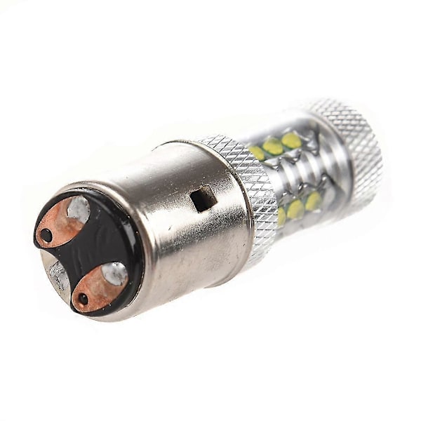 16 * 80W LED Moottoripyörän/Mopon/Skootterin/ATV Ajovalopolttimo BA20D H6