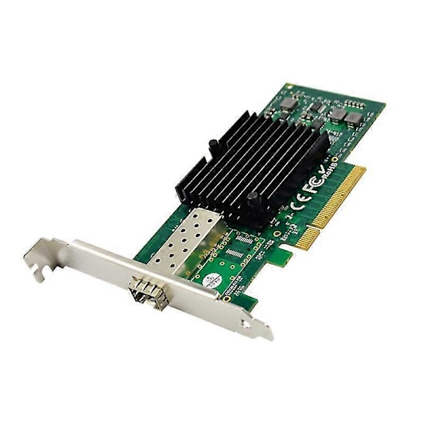 Pci-e X8 Ethernet Nettverkskort 10 Gigabit Fiber Server Adapter X520 10gbe Enkel Sfp+fiber Lc For I