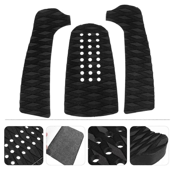 3 kpl Surfboard Traction Pads EVA Deck Grips Stomp Pads Surffaus Tarvikkeet