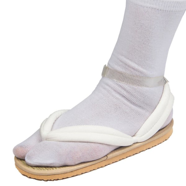 Demon Slayer Anime Träskosandal Tofflor Flip-flops Skor Sandaler Cosplay Party Rekvisita Tillbehör Gåvor Agatsuma Zenitsu 27cm