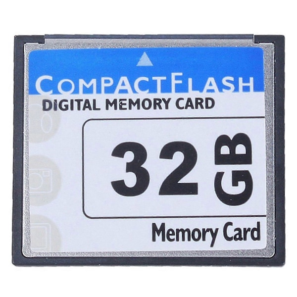 32GB Compact Flash-minneskort för kamera, reklammaskin, industriell datorkort