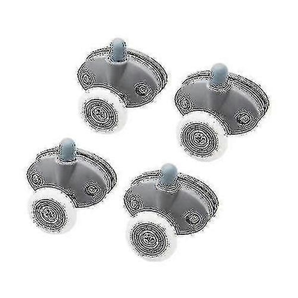 Nylon Enkelt Pop Up Rullskena Hjul Duschkabin Glidande Glasdörr Rullar 8st-25mm