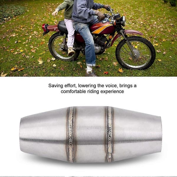 Motorcykel 35mm Komplet Udstødningssystem Universal Udstødningsrør Lyddæmper