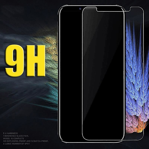 Yhteensopiva iPhone 11 Pro Max Xs Max Xr 7 8 Plus karkaistu lasi suojakalvo 9H karkaistu lasikalvo