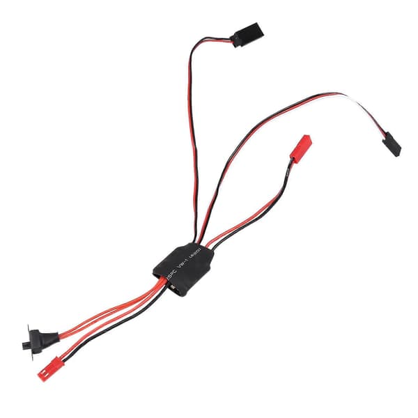 30a Mini Børstet Elektronisk Hastighetskontroller Esc Børstet Elektrisk Motor Hastighetskontroller For Rc Bil