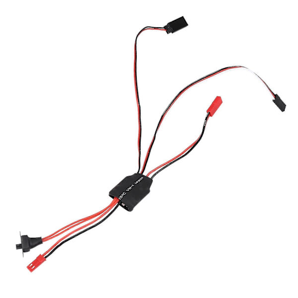 30a Mini Harjallinen Elektroninen Nopeudensäädin Esc Harjallinen Sähkömoottorin Nopeudensäädin RC-autoon