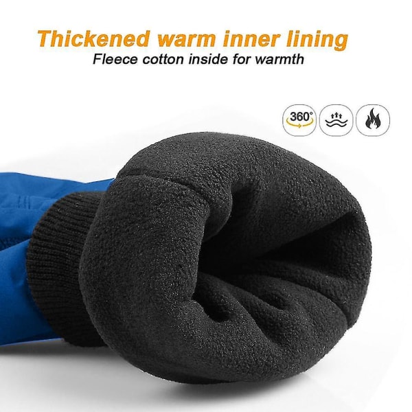Skidhandskar för män och kvinnor, isolerade pekskärmsvinterhandskar för snöskoter Shape2 XS