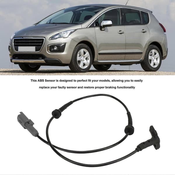 Front ABS Sensor 4545F5 Venstre Højre ABS Hjulhastighedssensor Udskiftning til CITROEN C4 DS4 DS5