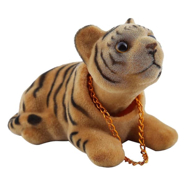 Bil Bobblehoved Form Nikkende Hund Dekoration