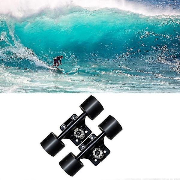 Double Up Land Surfing -skeittilaudan silta, joka muuttuu CX9-joustavaksi pohjaksi pedaalin pohjasta