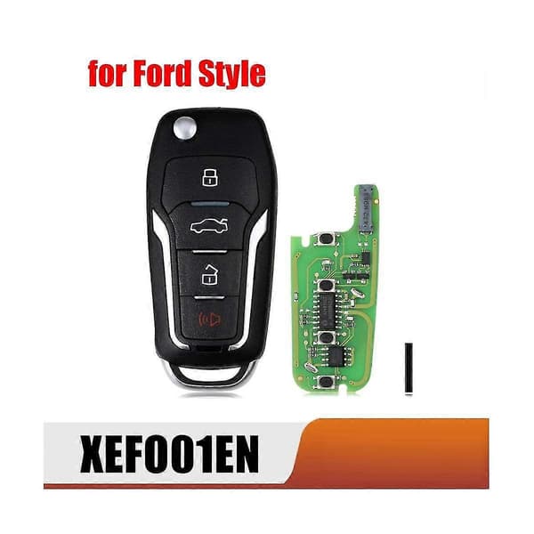 Xefo01en Universal Super Nøgle Flip 4 Knapper Til Sytle -i Super Chip Til Vvdi Nøgle Værktøj