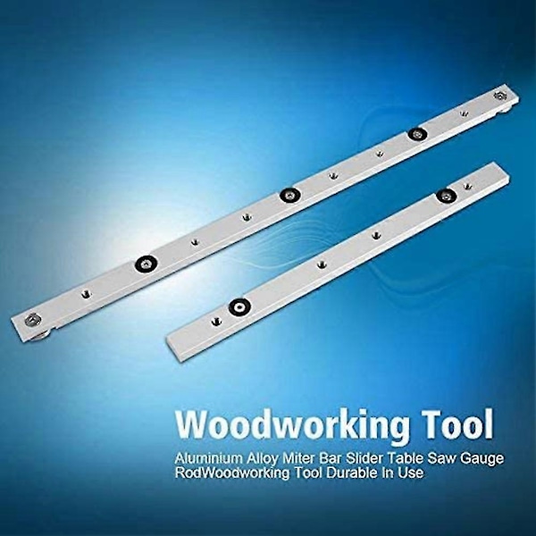 Aluminiumslegering Glidende Stang Geringsstang Træbearbejdningsværktøj (450mm)