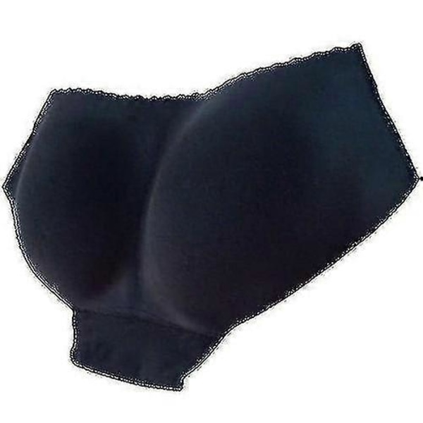 Kvinder Sømløs Bund Buttocks Push Up Shapewear Black M