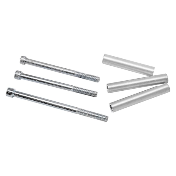 Generatorfäste CNC Aluminium Silver Ersättning för Chevy Small Block Lång Vattenpump
