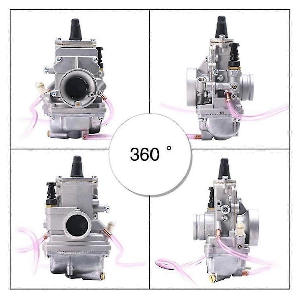 Ny Karburator Til Mikuni 24mm Flad Højtydende Karburator Carb Tm24-8001 - Spy50 Pia