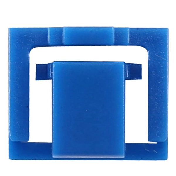 100st Blå Rj45 Port Ethernet Lan Hub Dammskydd Plugg Lock Blockout Skydd Med Egen