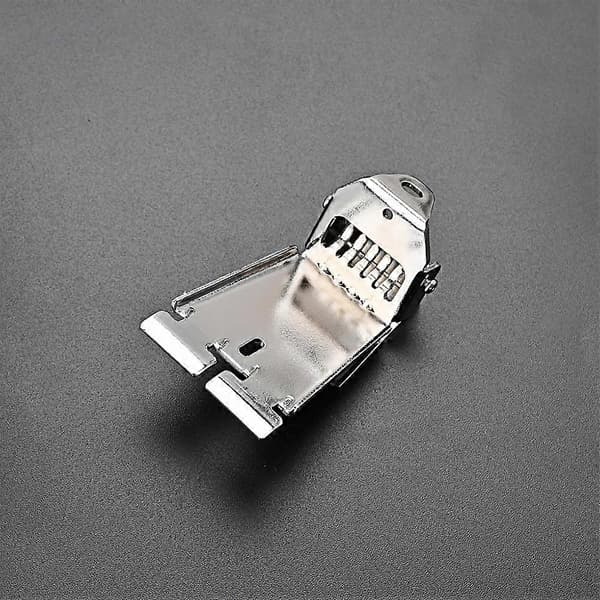 Metal Banjo Stallstycke Delar 5-Strängs Banjo Del Tillbehör Gitarr Stallstycke Silver