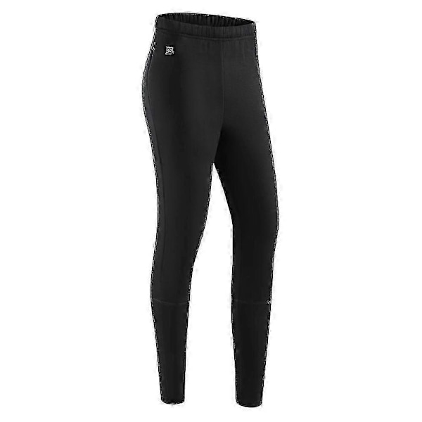 Vinter Termisk Uppvärmd Jacka 28 Områden Vandringströjor Skidset Uppvärmda Kläder Uppvärmt Underställ Women black pants S