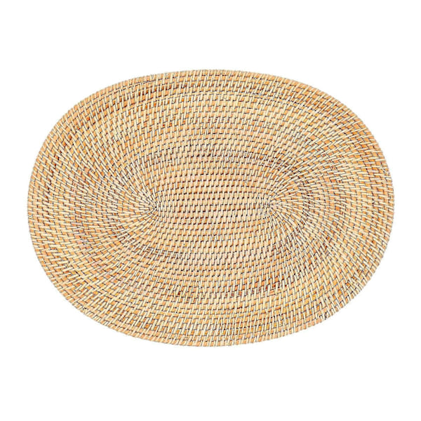 2 kpl soikea tabletti, kudottu, teetarvikkeet, sopii ruokailuun R