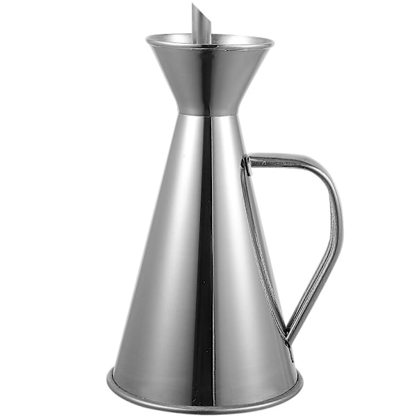 Oliedispenserflaske Lækagesikker Rustfrit Stål Eddike Cruet Hælder (250ml)